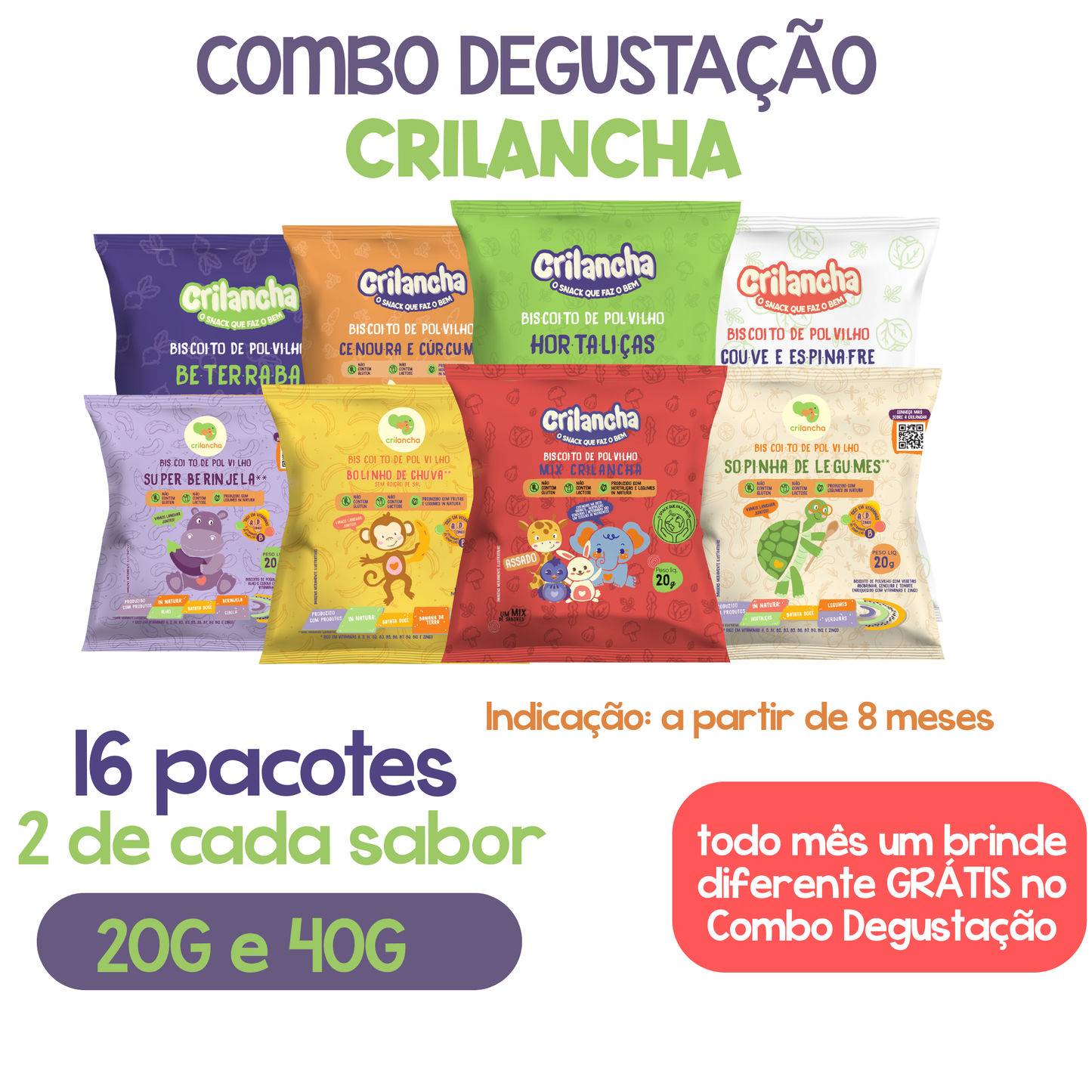 KIT Degustação Combo 16
